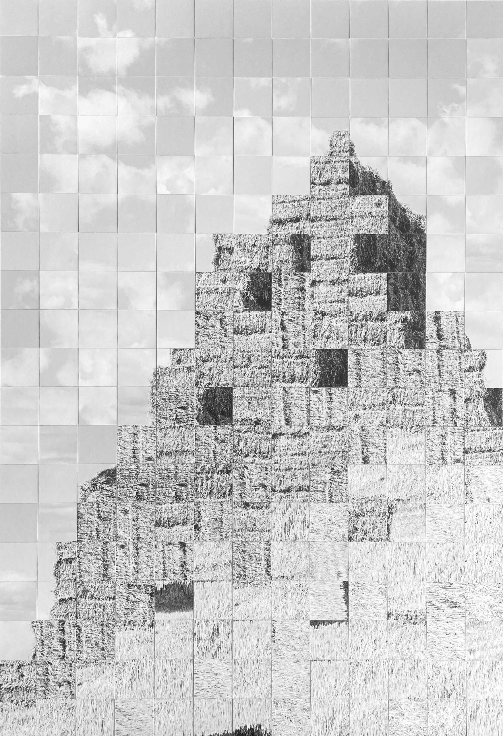 ’The made up past of Jacques Molnay’, 65 x 95 cm