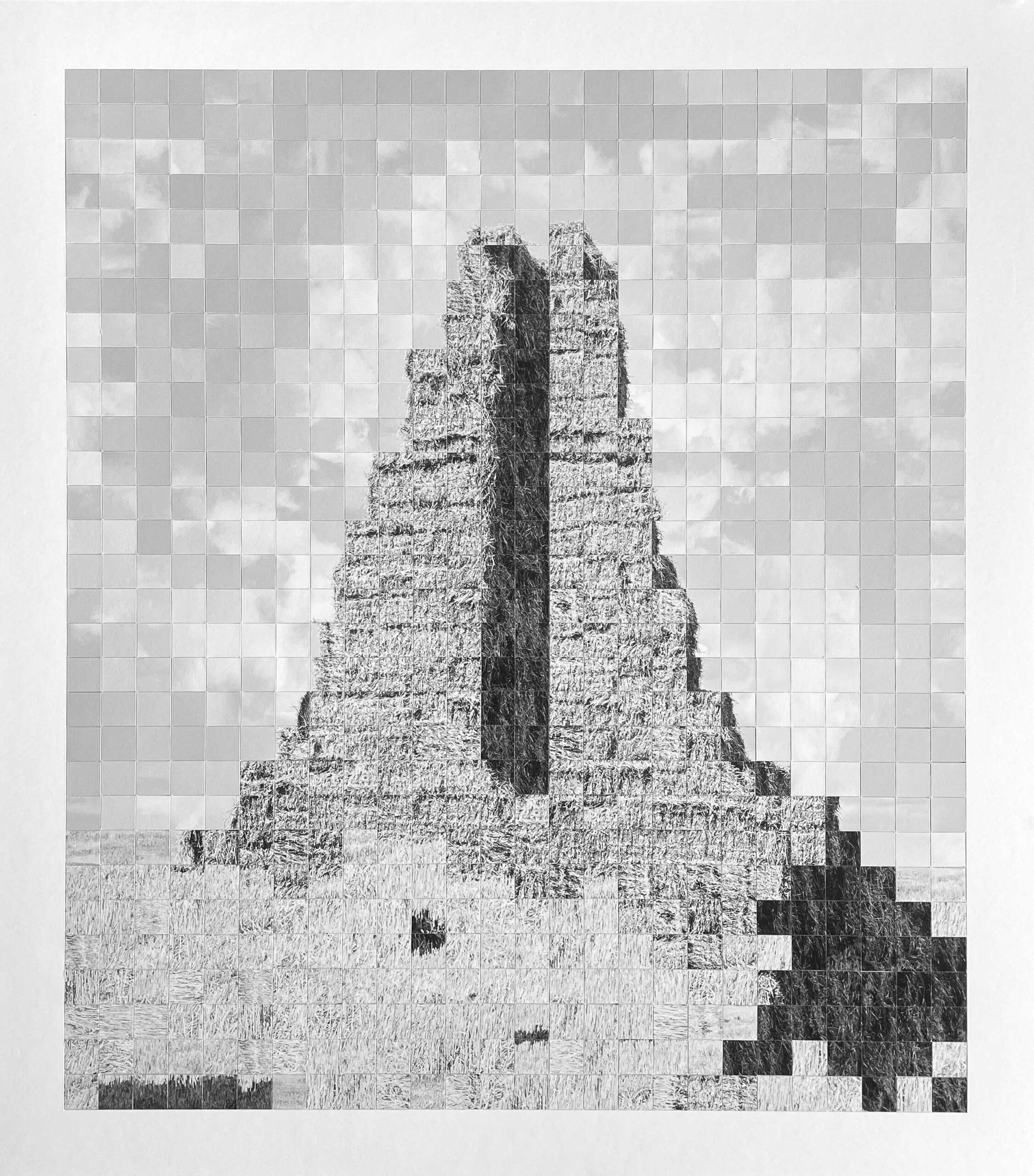 ‘We will rise from the ashes’, 85x75 cm